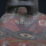 🏷️Nazca Esoteric Hand Bottle | Ancient Ritual Pottery with Eye Symbol - Imagen 12