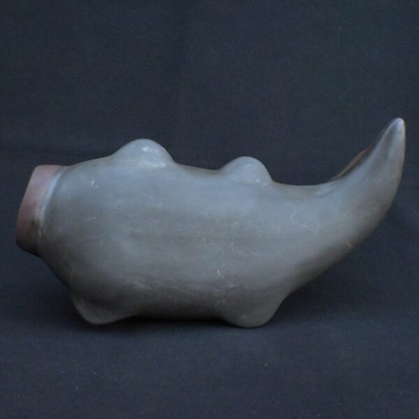 🐟 Nasca Ceramic Bottle with Fish Motif and Ritual Design - Imagen 10