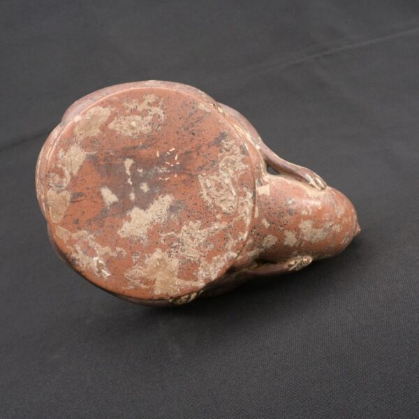 🌀 Nasca Ceramic Anthropomorphic Bottle with Serpents - Imagen 9