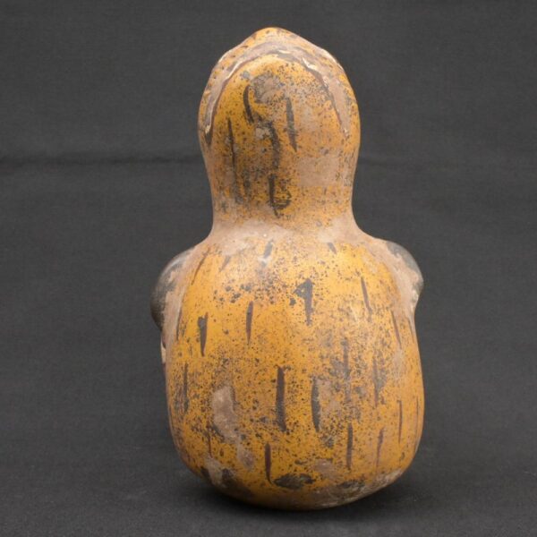 🕊️ Nasca Ceramic Wind Whistle with Bird and Serpent - Imagen 2