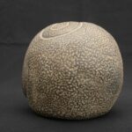 ⚫ Chavín Ceramic Bottle with a Supernatural Face and Ritualized Textures - Imagen 4