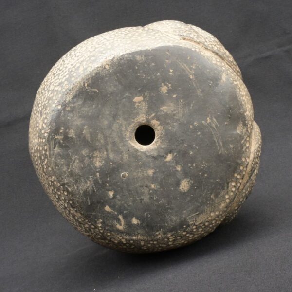 ⚫ Chavín Ceramic Bottle with a Supernatural Face and Ritualized Textures - Imagen 10