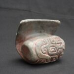 🎶 Chavín Stone Pututu with Ceremonial Feline Engravings - Imagen 13