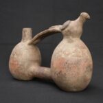 🕊️ Inca Ceramic Water Whistle with Sculpted Bird - Imagen 2