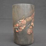 🛡️ Moche Ceremonial Vase with Stone and Shell Inlays - Imagen 6