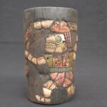 🛡️ Moche Ceremonial Vase with Stone and Shell Inlays - Imagen 8