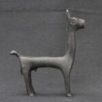 🦙 Inca Metal Llama Figurine with Ancestral Patina - Imagen 4