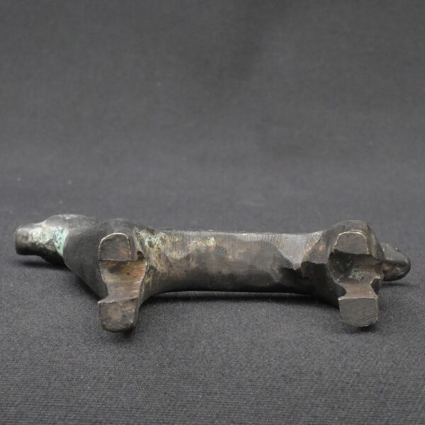 🦙 Inca Metal Llama Figurine with Ancestral Patina - Imagen 7