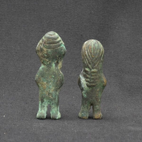 🌿 Inca Pacha Mama and Pacha Papa Figures in Green Stone - Imagen 3