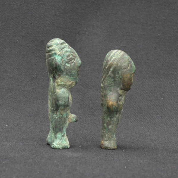 🌿 Inca Pacha Mama and Pacha Papa Figures in Green Stone - Imagen 4