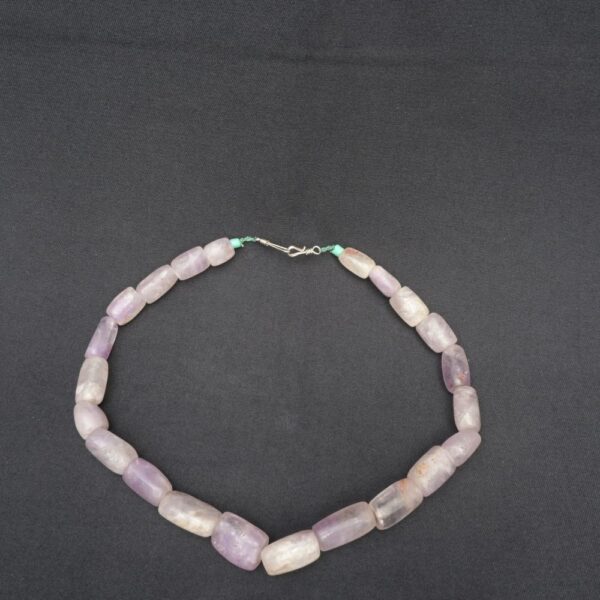 💜 Pre-Columbian Chavín Amethyst Necklace with Ancestral Energy - Imagen 1
