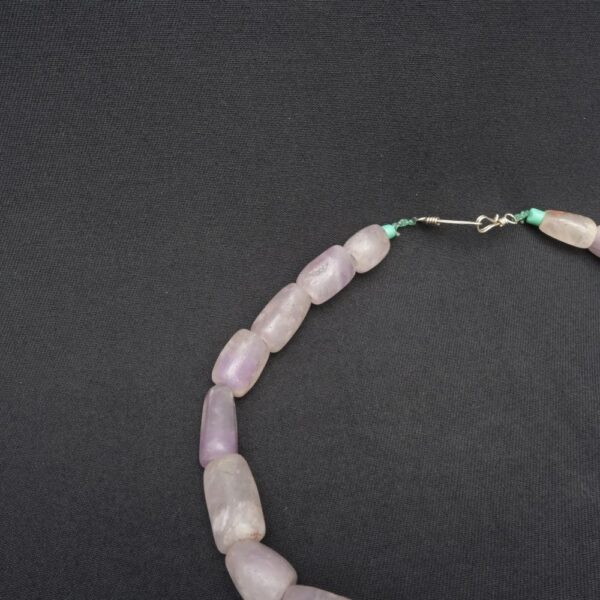 💜 Pre-Columbian Chavín Amethyst Necklace with Ancestral Energy - Imagen 2