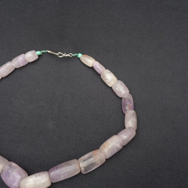 💜 Pre-Columbian Chavín Amethyst Necklace with Ancestral Energy - Imagen 5