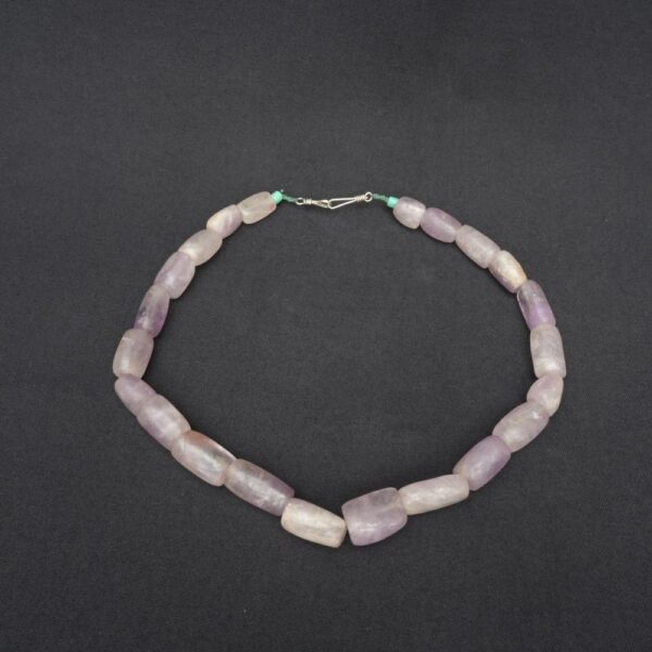 💜 Pre-Columbian Chavín Amethyst Necklace with Ancestral Energy - Imagen 7