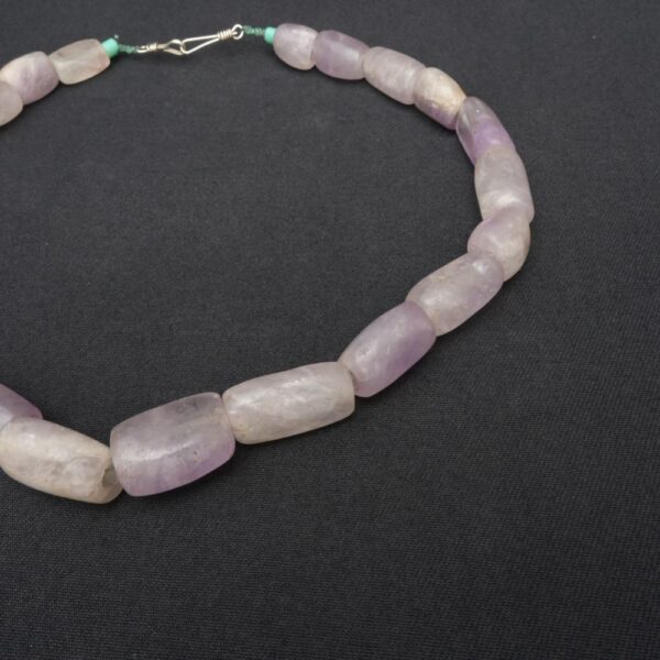 💜 Pre-Columbian Chavín Amethyst Necklace with Ancestral Energy - Imagen 11