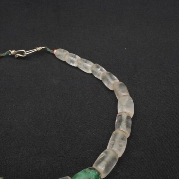 💎 Pre-Columbian Chavín Quartz and Turquoise Necklace - Imagen 11