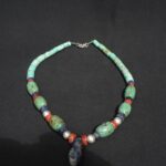 Pre-Columbian Chavín Turquoise and Sodalite Necklace - Imagen 7