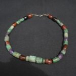 💎 Pre-Columbian Chavín Turquoise and Amethyst Necklace