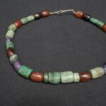 💎 Pre-Columbian Chavín Turquoise and Amethyst Necklace - Imagen 10