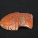 🌞 Chavín Face in Spondylus Shell with Headdress - Imagen 8