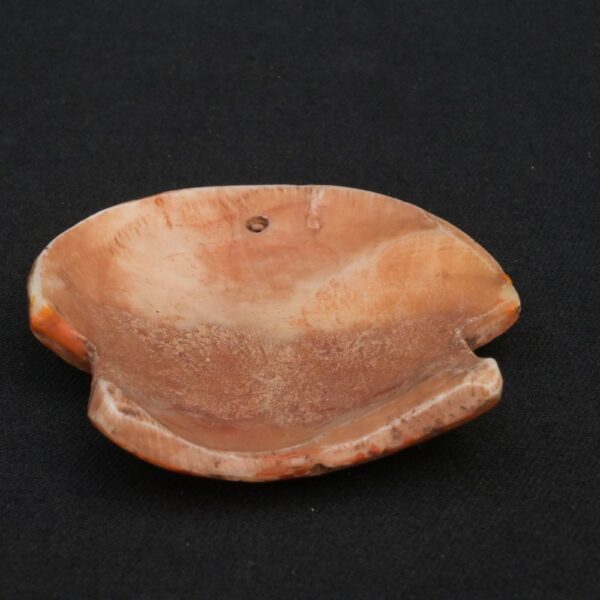 🌞 Chavín Face in Spondylus Shell with Headdress - Imagen 9