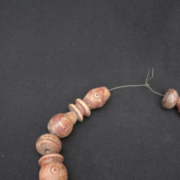🔴 Chavín Stone Necklace with Ritualistic Beads - Imagen 2