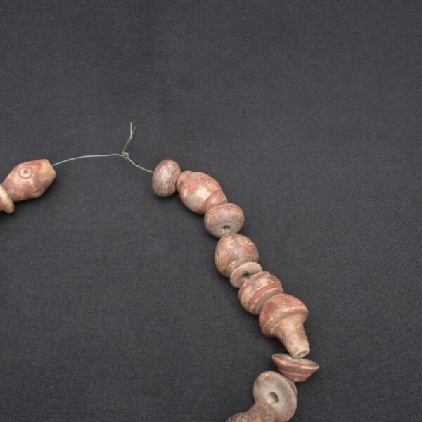 🔴 Chavín Stone Necklace with Ritualistic Beads - Imagen 6
