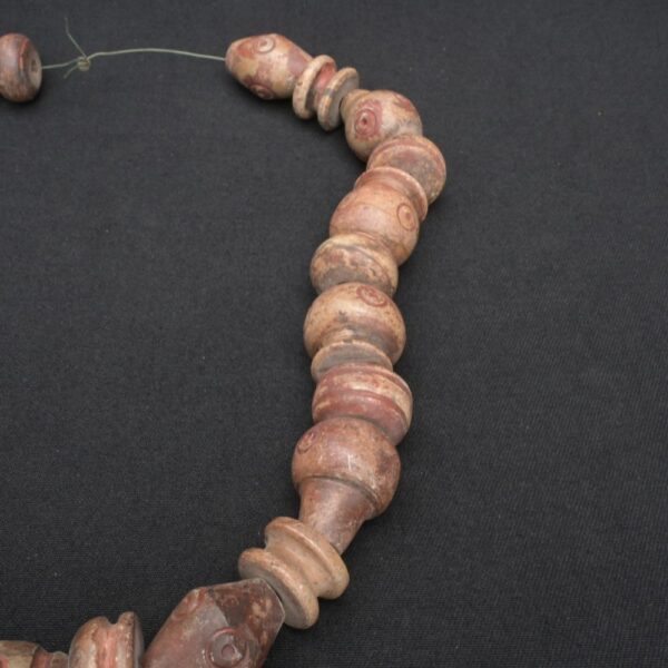 🔴 Chavín Stone Necklace with Ritualistic Beads - Imagen 10