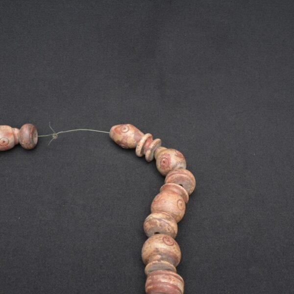 🔴 Chavín Stone Necklace with Ritualistic Beads - Imagen 11