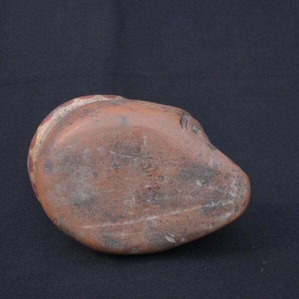 🐍 Tiahuanaco Culture Ceramic Container with Shamanic Human Face - Imagen 10