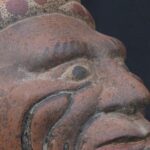 🐍 Tiahuanaco Culture Ceramic Container with Shamanic Human Face - Imagen 11