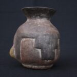🧠 Tiahuanaco Culture Ceramic Ceremonial vessel in the shape of a human head - Imagen 5