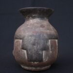 🧠 Tiahuanaco Culture Ceramic Ceremonial vessel in the shape of a human head - Imagen 6