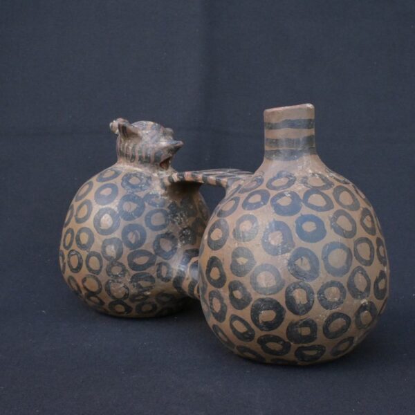 🎶 Birú Culture Ceramic Wind Whistle with Bird and Geometric Motifs - Imagen 6