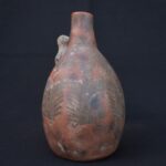 🎶 Moche Culture Ceramic Water Whistle with Birds and Ritual Motifs - Imagen 7