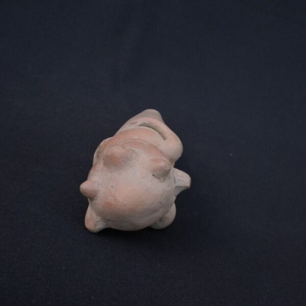 🎶 Inca Culture Ceramic Wind Whistle with Humanoid Figure - Imagen 4