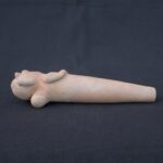🎶 Inca Culture Ceramic Wind Whistle with Humanoid Figure - Imagen 5