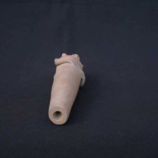 🎶 Inca Culture Ceramic Wind Whistle with Humanoid Figure - Imagen 6