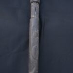 🔱 Inca Culture Ceramic Ceremonial Scepter with Carved Ancestral Figure - Imagen 4
