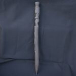 🔱 Inca Culture Ceramic Ceremonial Scepter with Carved Ancestral Figure - Imagen 7