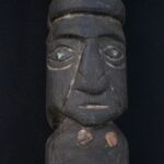 🔱 Inca Culture Ceramic Ceremonial Scepter with Carved Ancestral Figure - Imagen 12