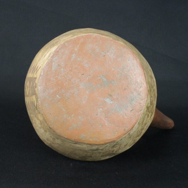 Authentic Pre-Columbian Moche Animal Motif Ceramic Whistle - Image 9