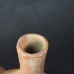 Pre-Columbian Moche Anthropomorphic Ceramic Bottle - Image 11