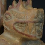 Pre-Columbian Moche Anthropomorphic Ceramic Bottle - Image 15