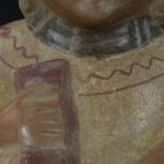 Pre-Columbian Moche Ceramic Worker Bottle - Image 13