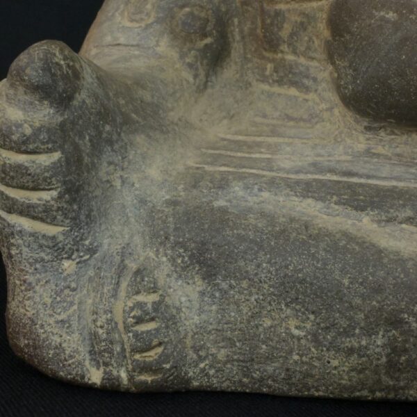 Pre-Columbian Moche Ceramic Priest Bottle - Image 16