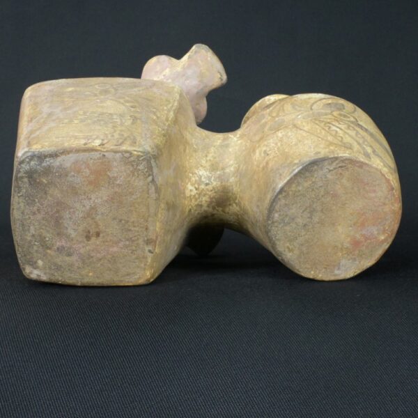 Pre-Columbian Moche Ceremonial Double Vessel with Serpent Motifs - Image 10