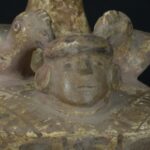 Pre-Columbian Moche Ceremonial Double Vessel with Serpent Motifs - Image 15