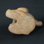 Pre-Columbian Moche Warrior Ceramic Bottle - Image 10