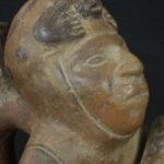 Pre-Columbian Moche Warrior Ceramic Bottle - Image 12